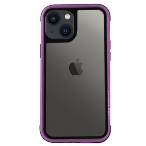 Чехол PC+TPU+Metal K-DOO Ares для Apple iPhone 13 (6.1") — Сиреневый — фото 2