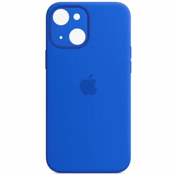Чохол Silicone Case Full Camera Protective (AA) для Apple iPhone 13 (6.1") — Синій — фото 5 Чохол Silicone Case Full Camera Protective (AA) для Apple iPhone 13 (6.1") — Синій — фото 5