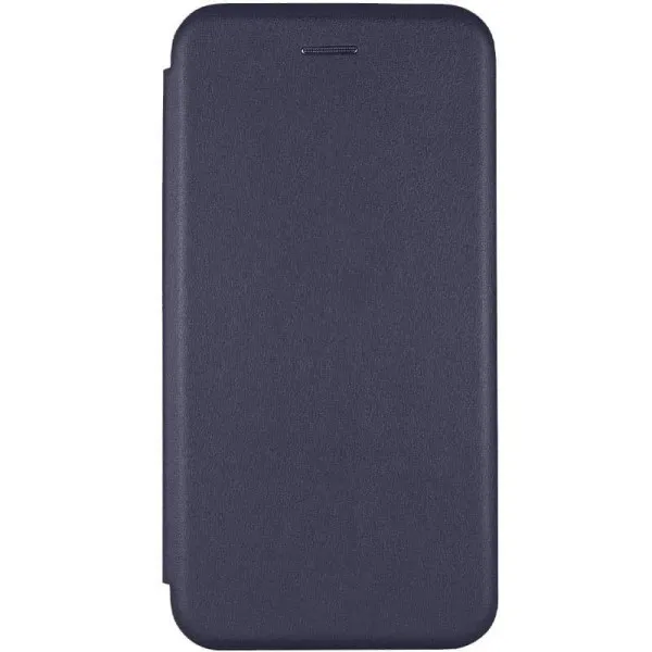 Шкіряний чохол-книжка Classy для Apple iPhone 13 / 14 (6.1") — Темно-синій