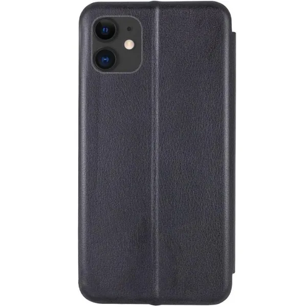 Шкіряний чохол-книжка Classy для Apple iPhone 13 / 14 (6.1") — Чорний — фото 3