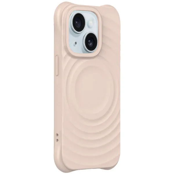 Чохол TPU Orbit with Magnetic Fit для Apple iPhone 13 / 14 (6.1") — Рожевий — фото 1