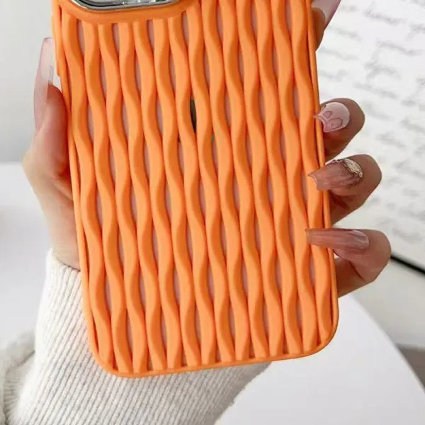 Чохол TPU Ribbio для Apple iPhone 13 / 14 (6.1") — Помаранчевий — фото 2