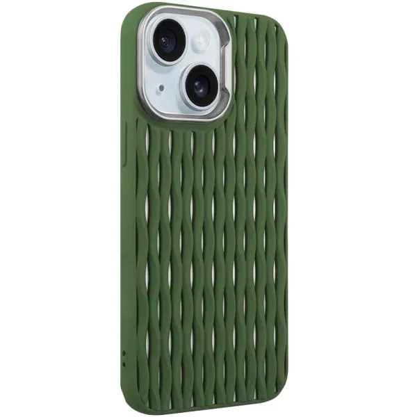 Чохол TPU Ribbio для Apple iPhone 13 / 14 (6.1") — Зелений — фото 1