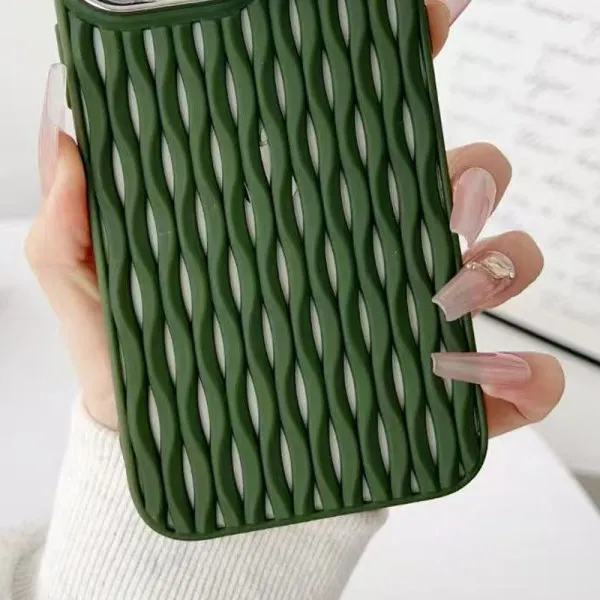 Чохол TPU Ribbio для Apple iPhone 13 / 14 (6.1") — Зелений — фото 2