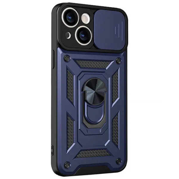 Чохол Ummi Camshield Serge Ring для Apple iPhone 13 (6.1") — Синій — фото 2 Чохол Ummi Camshield Serge Ring для Apple iPhone 13 (6.1") — Синій — фото 2