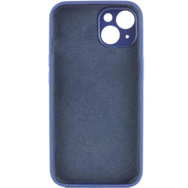 Чохол Silicone Case Full Camera Protective (AA) для Apple iPhone 13 (6.1") — Синій — фото 2 Чохол Silicone Case Full Camera Protective (AA) для Apple iPhone 13 (6.1") — Синій — фото 2