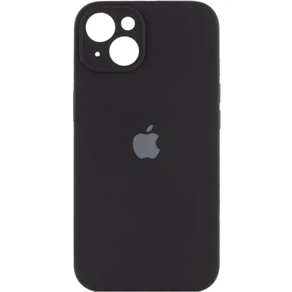 Чохол Silicone Case Full Camera Protective (AA) для Apple iPhone 13 (6.1") — Чорний — фото 1
