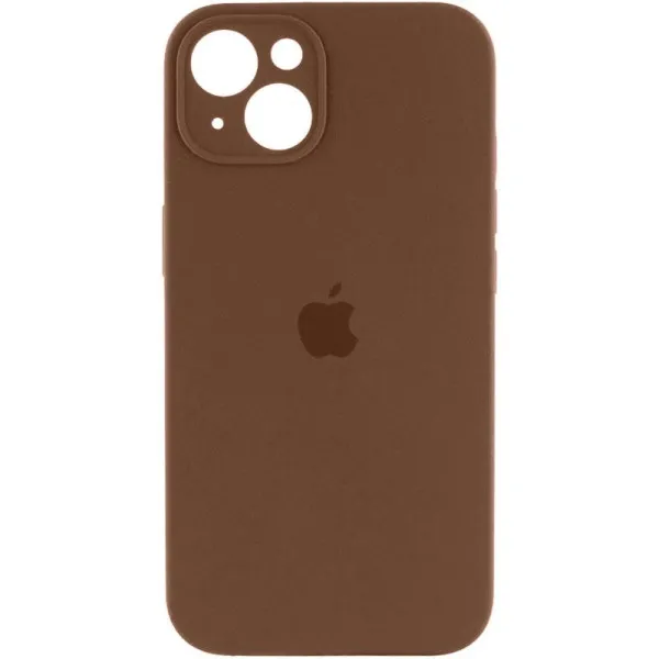 Чохол Silicone Case Full Camera Protective (AA) для Apple iPhone 13 (6.1") — Коричневий Чохол Silicone Case Full Camera Protective (AA) для Apple iPhone 13 (6.1") — Коричневий