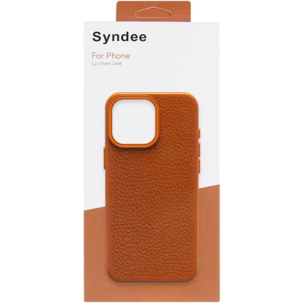 Чохол Syndee with Magnetic Fit для Apple iPhone 13 (6.1") — Гірчичний — фото 3