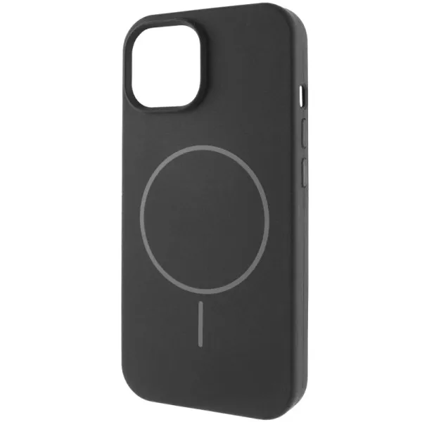 Чохол Silk Full Protective (AA) NO LOGO with Magnetic Fit для Apple iPhone 13 (6.1") — Чорний — фото 1