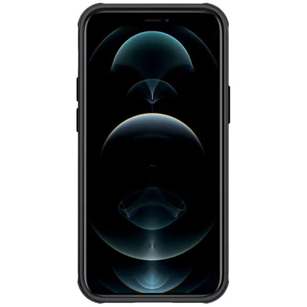 Карбонова накладка Nillkin CamShield Pro для Apple iPhone 13 / 14 (6.1") — Чорний — фото 2