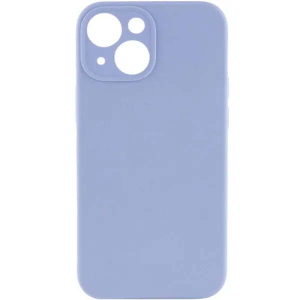 Чохол Silk Full Camera Protective (AA) NO LOGO для Apple iPhone 13 (6.1") — Блакитний — фото 1