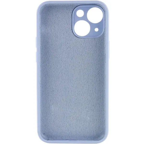 Чохол Silk Full Camera Protective (AA) NO LOGO для Apple iPhone 13 (6.1") — Блакитний — фото 2