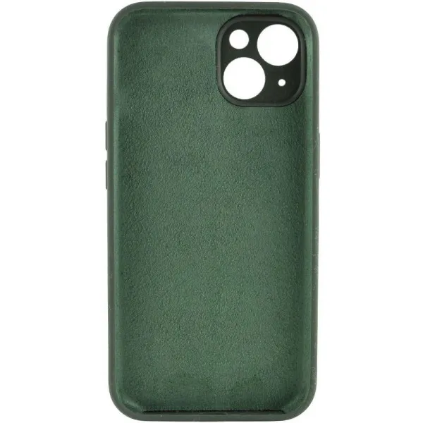 Чохол Silk Full Camera Protective (AA) NO LOGO для Apple iPhone 13 (6.1") — Зелений — фото 4