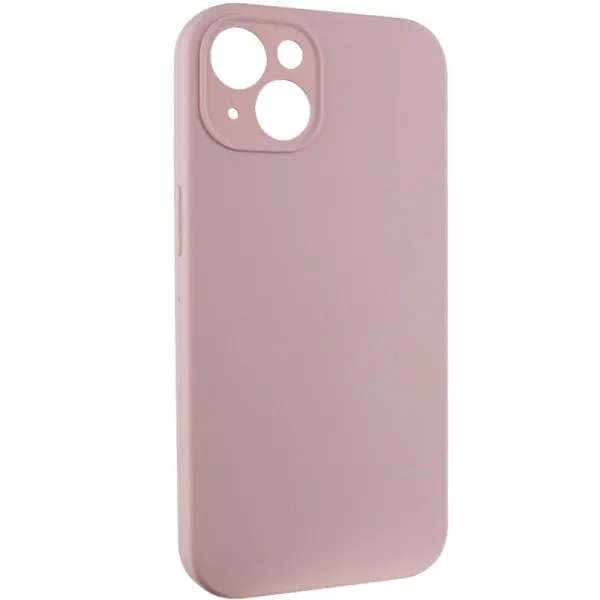 Чохол Silk Full Camera Protective (AA) NO LOGO для Apple iPhone 13 (6.1") — Рожевий — фото 2