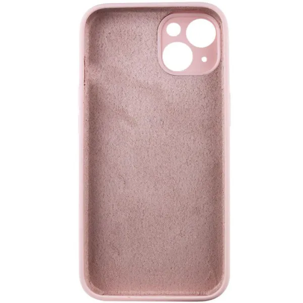Чохол Silk Full Camera Protective (AA) NO LOGO для Apple iPhone 13 (6.1") — Рожевий — фото 4