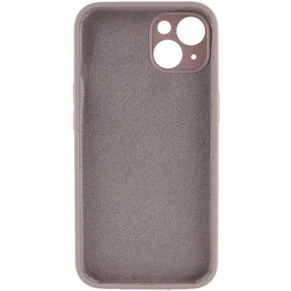 Чохол Silk Full Camera Protective (AA) NO LOGO для Apple iPhone 13 (6.1") — Сірий — фото 2