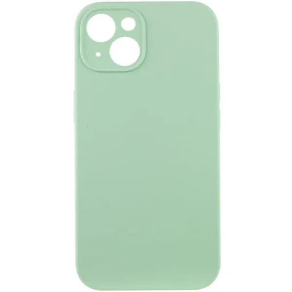 Чохол Silk Full Camera Protective (AA) NO LOGO для Apple iPhone 13 (6.1") — Зелений — фото 1