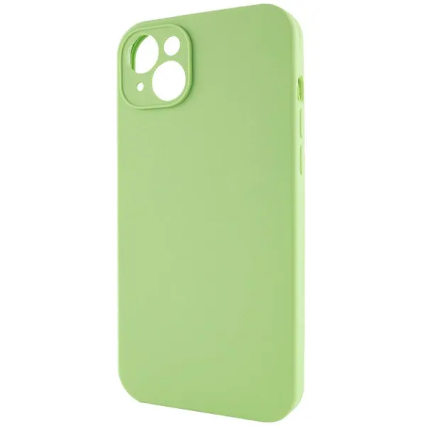Чохол Silk Full Camera Protective (AA) NO LOGO для Apple iPhone 13 (6.1") — М'ятний — фото 3 Чохол Silk Full Camera Protective (AA) NO LOGO для Apple iPhone 13 (6.1") — М'ятний — фото 3