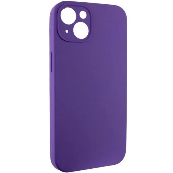 Чохол Silk Full Camera Protective (AA) NO LOGO для Apple iPhone 13 (6.1") — Фіолетовий — фото 2 Чохол Silk Full Camera Protective (AA) NO LOGO для Apple iPhone 13 (6.1") — Фіолетовий — фото 2