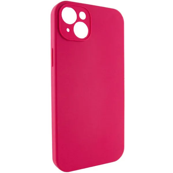 Чохол Silk Full Camera Protective (AA) NO LOGO для Apple iPhone 13 (6.1") — Червоний — фото 2