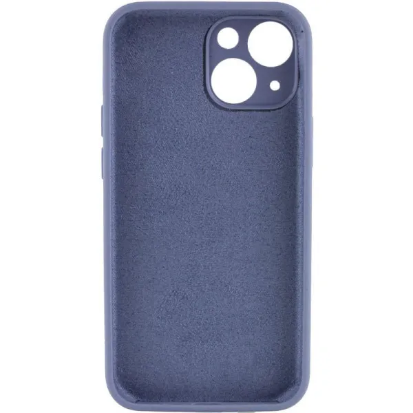 Чохол Silk Full Camera Protective (AA) NO LOGO для Apple iPhone 13 (6.1") — Сірий — фото 2