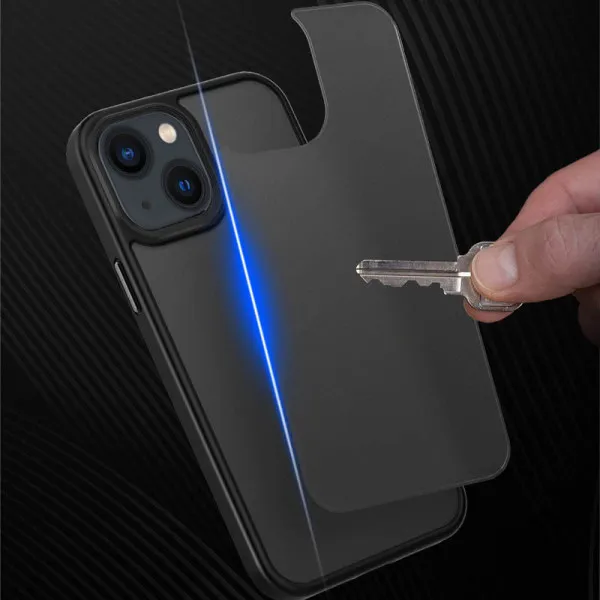 TPU+PC чохол Metal Buttons для Apple iPhone 13 / 14 (6.1") — Чорний — фото 3 TPU+PC чохол Metal Buttons для Apple iPhone 13 / 14 (6.1") — Чорний — фото 3