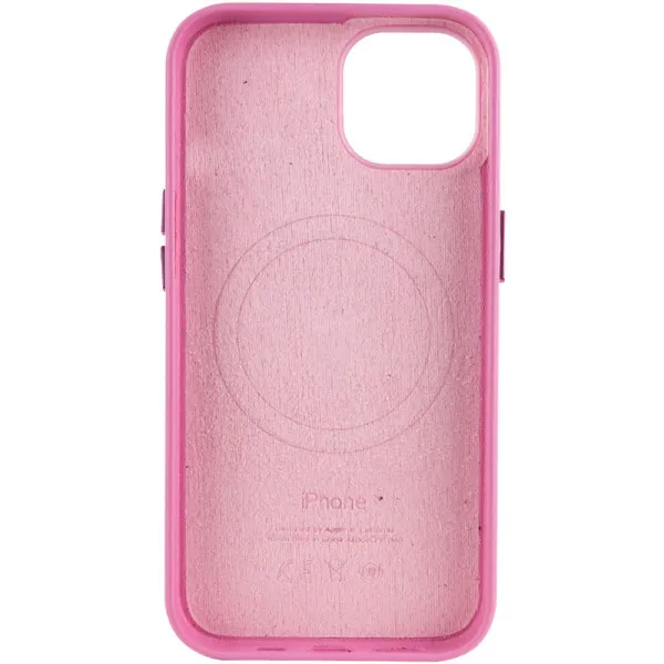 Шкіряний чохол Leather Case (AA Plus) with Magnetic Fit для Apple iPhone 13 (6.1") — Жовтий — фото 2 Шкіряний чохол Leather Case (AA Plus) with Magnetic Fit для Apple iPhone 13 (6.1") — Жовтий — фото 2