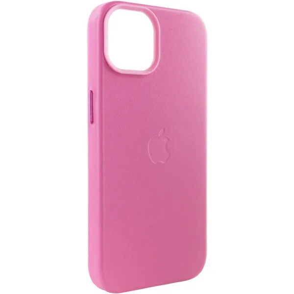 Шкіряний чохол Leather Case (AA Plus) with Magnetic Fit для Apple iPhone 13 (6.1") — Жовтий — фото 4 Шкіряний чохол Leather Case (AA Plus) with Magnetic Fit для Apple iPhone 13 (6.1") — Жовтий — фото 4