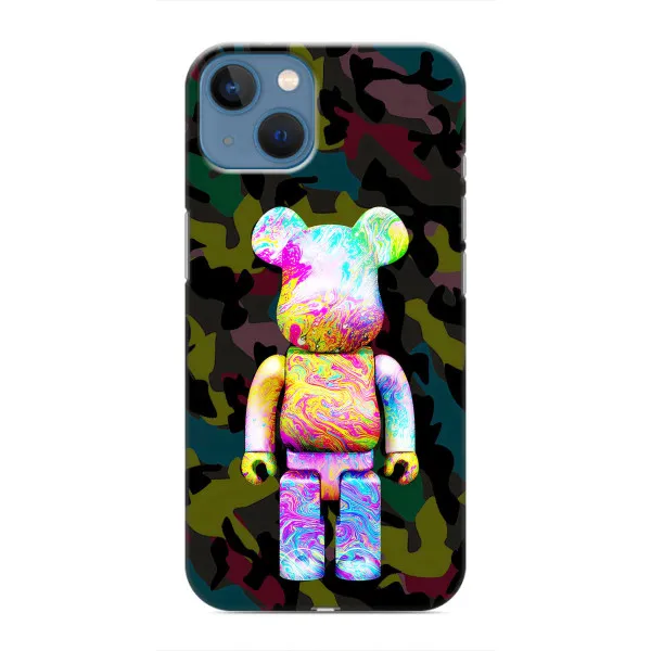 Чохол з принтом «Яскравий Bearbrick» для iPhone 13