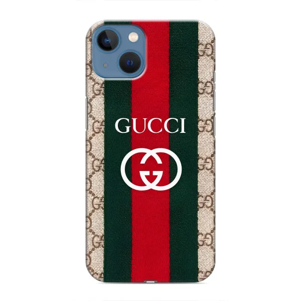 Чохол з принтом «Gucci дизайн» для iPhone 13