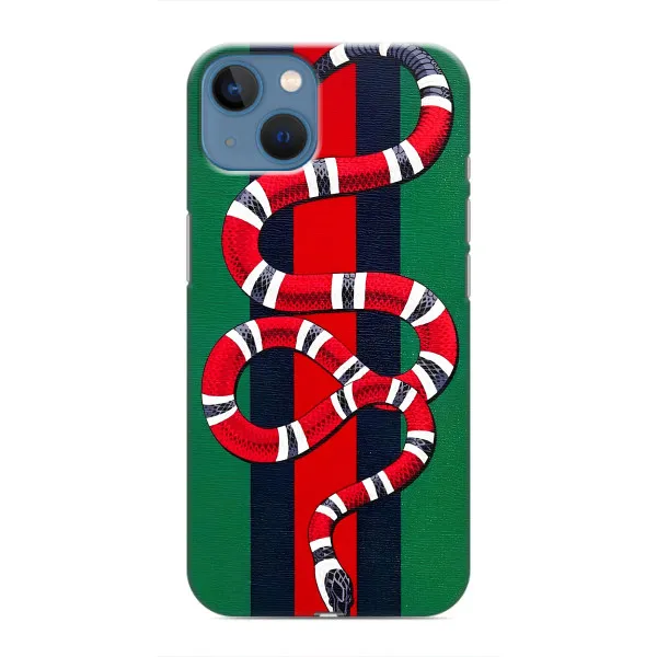 Чохол з принтом «Gucci змія» для iPhone 13