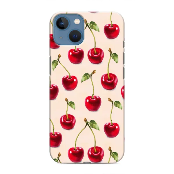 Чохол з принтом «Черешня» для iPhone 13