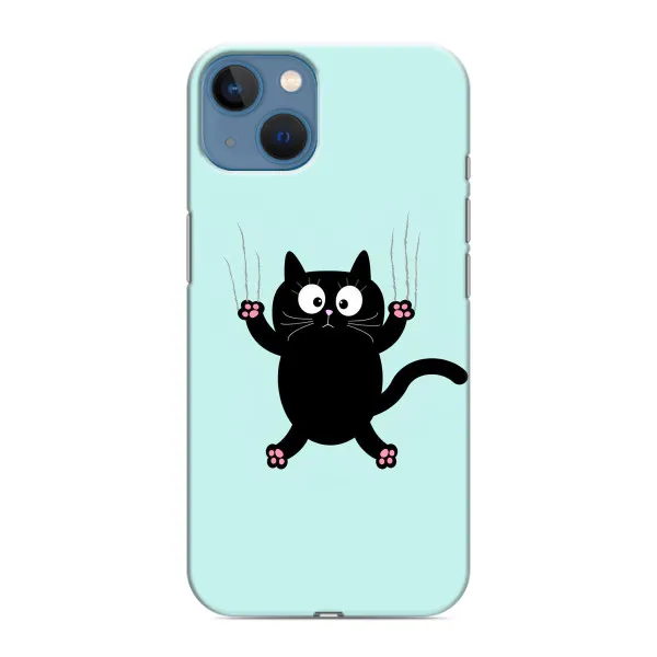 Чохол з принтом «Падаючий кіт» для iPhone 13