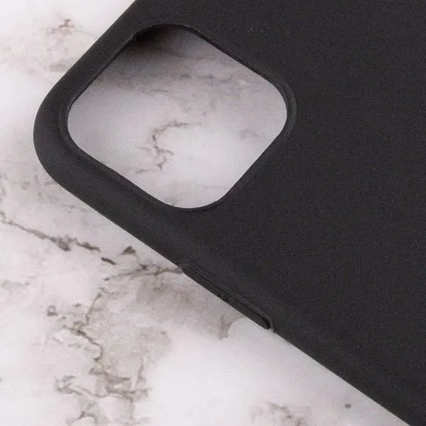 Силиконовый чехол Candy для Apple iPhone 14 Plus (6.7") — Черный — фото 3