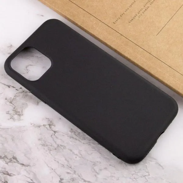 Силиконовый чехол Candy для Apple iPhone 14 Plus (6.7") — Черный — фото 4