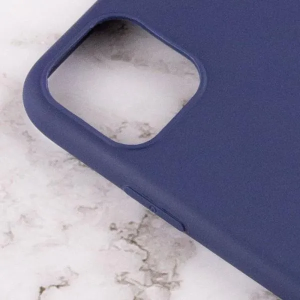 Силиконовый чехол Candy для Apple iPhone 14 Plus (6.7") — Синий — фото 3