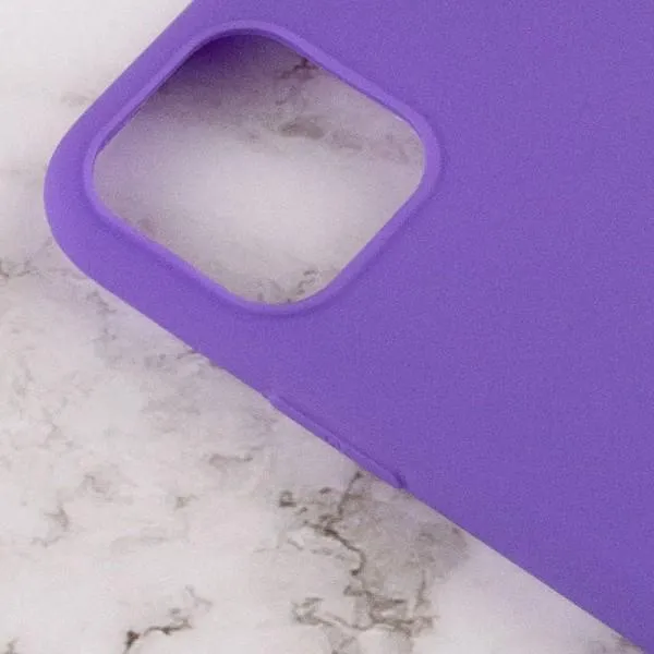 Силиконовый чехол Candy для Apple iPhone 14 Plus (6.7") — Сиреневый — фото 3 Силиконовый чехол Candy для Apple iPhone 14 Plus (6.7") — Сиреневый — фото 3