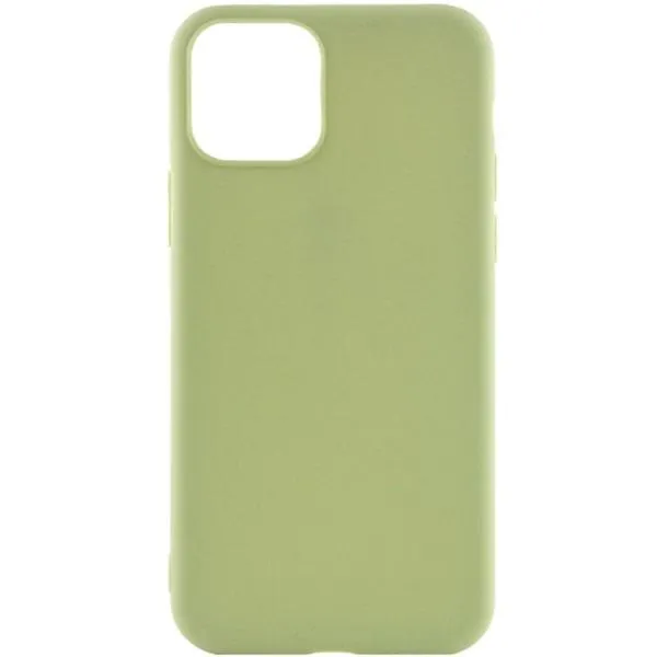 Силиконовый чехол Candy для Apple iPhone 14 Plus (6.7") — Фисташковый — фото 1