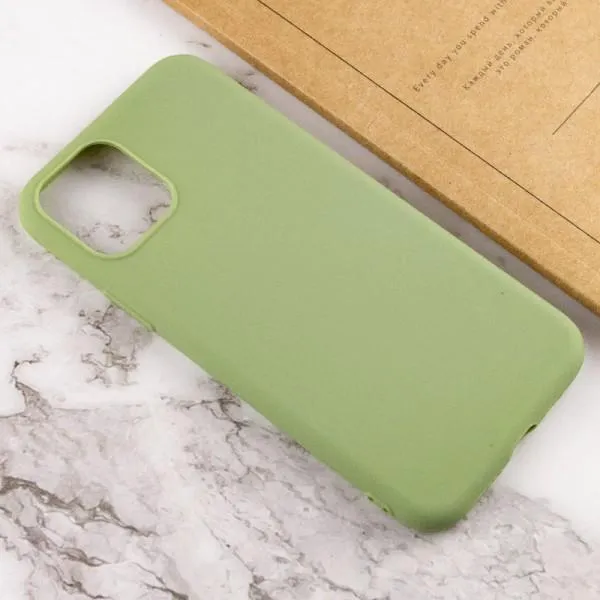 Силиконовый чехол Candy для Apple iPhone 14 Plus (6.7") — Фисташковый — фото 4