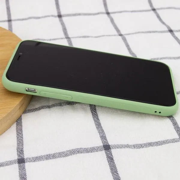 Кожаный чехол Xshield для Apple iPhone 14 Plus (6.7") — Зеленый — фото 5