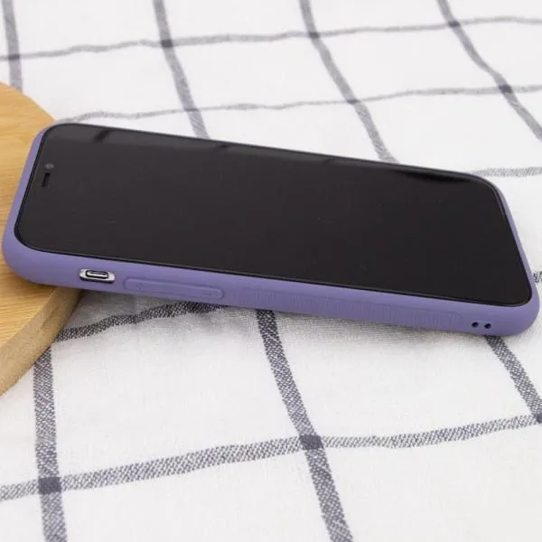 Кожаный чехол Xshield для Apple iPhone 14 Plus (6.7") — Серый — фото 4