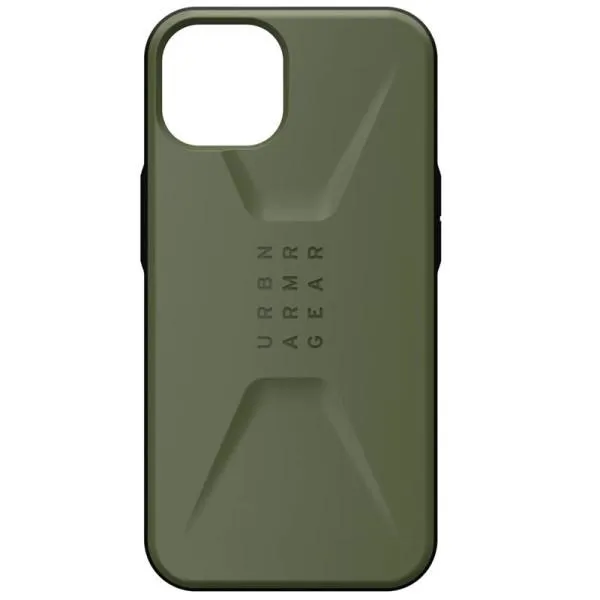 Чехол TPU UAG CIVILIAN series для Apple iPhone 14 Plus (6.7") — Зеленый — фото 1