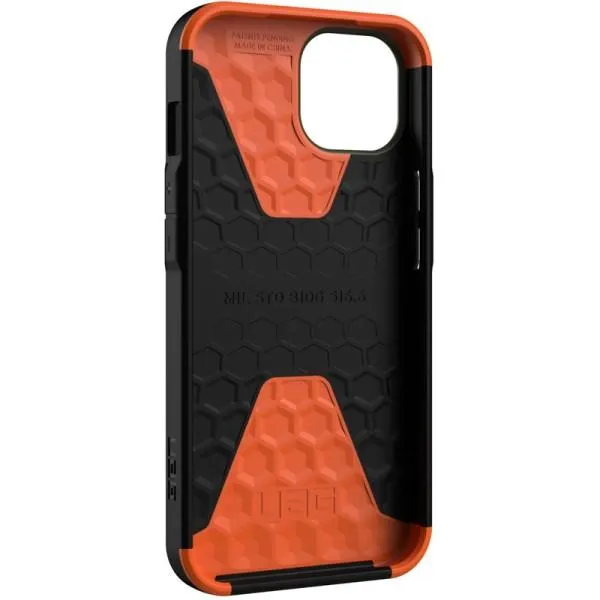 Чехол TPU UAG CIVILIAN series для Apple iPhone 14 Plus (6.7") — Зеленый — фото 2