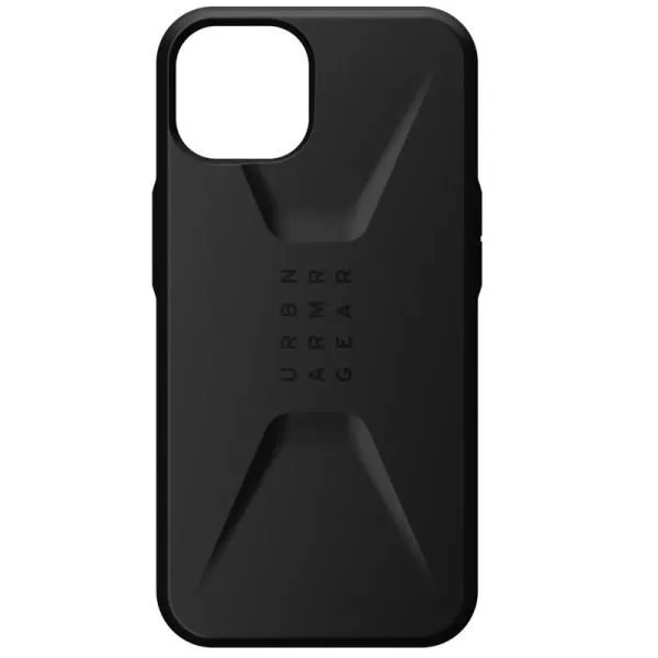 Чехол TPU UAG CIVILIAN series для Apple iPhone 14 Plus (6.7") — Черный — фото 1
