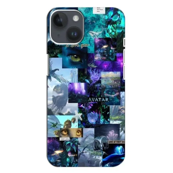 Чехол с принтом «коллаж Аватар» для iPhone 14 Plus Чехол с принтом «коллаж Аватар» для iPhone 14 Plus