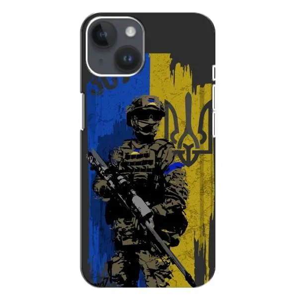 Чехол с принтом «АРТ солдат» для iPhone 14 Plus