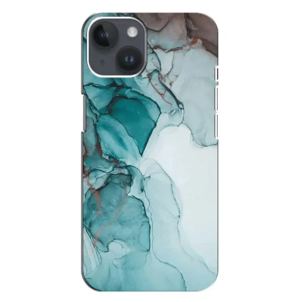 Чохол з принтом «Бірюзовий мрамор» для iPhone 14 Plus Чохол з принтом «Бірюзовий мрамор» для iPhone 14 Plus