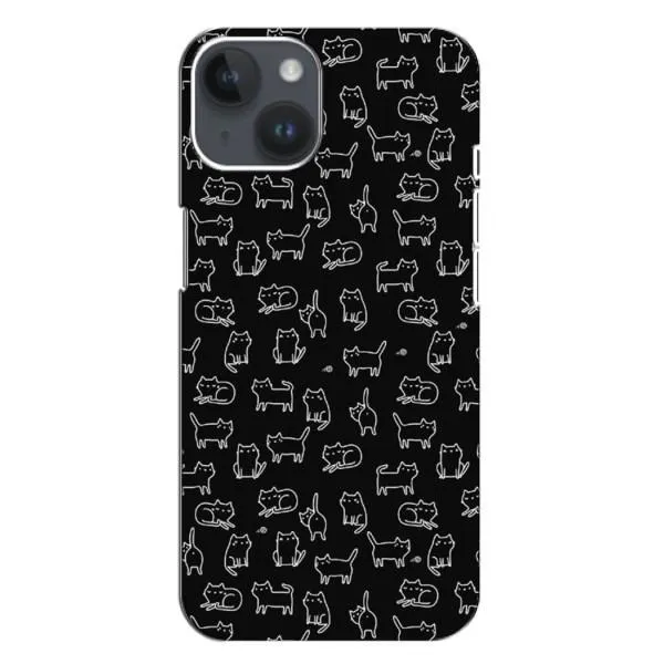 Чехол с принтом «Меленькие котики» для iPhone 14 Plus