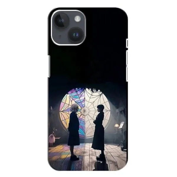 Чехол с принтом «Уэнздей и Инид» для iPhone 14 Plus